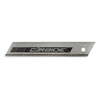 Stanley 5 lames de cutter fatmax 25 mm au carbure de tungstene
