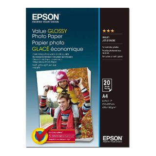 Epson Value Glossy A4 - 20 feuilles