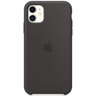 Apple Coque en silicone pour iPhone 11 - MWVU2ZM/A - Noir