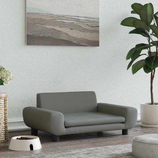 Vidaxl Lit pour chien - Gris foncé 70x45x33 cm