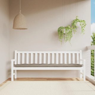 vidaXL Banc de Jardin - Taupe