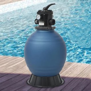 vidaXL Filtre Sable Bleu 460 mm