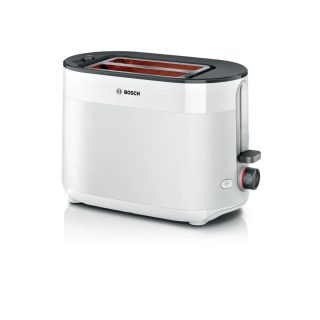 Bosch Toaster - TAT2M121 MyMoment - Blanc - 2 tranches - centrage automatique du pain - fonctions décongélation et réchauffage