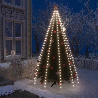 vidaXL Guirlande lumineuse Noël 250 LED Blanc Froid