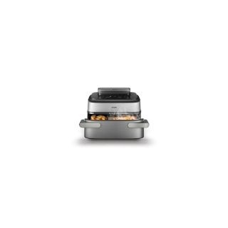 Philips 5000 Series NA565/02 - Friteuse à air chaud vapeur double - 9,5 L - Noir