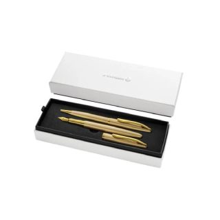 Pelikan Jazz Noble Elegance Coffret cadeau Stylo-bille et Stylo-plume Or