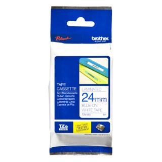 Brother Ruban polyester pour étiqueteuse TZe-253 - 24 mm - 8 m