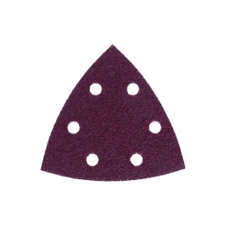 Bosch Feuilles abrasives triangulaires 93 x 93 mm grain 180, lot de 5 - compatible Starlock