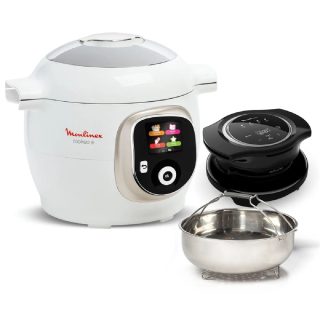 Multicuiseur Moulinex Cookeo+ avec accessoire air fryer Extra Crisp CE85XAF0