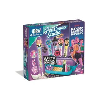 Clementoni Create Your Pens - K-Pop Demon Hunters - 5 stylos et 25 accessoires