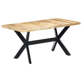 Vidaxl Table à manger 160x80x75 cm bois de manguier