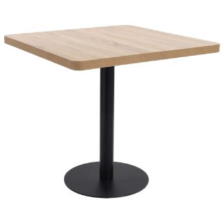 Vidaxl Bistro Marron Clair Ø80