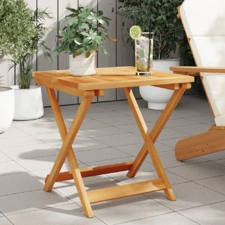 Vidaxl Table pliable de jardin 50x50x50 cm bois dacacia solide 364893