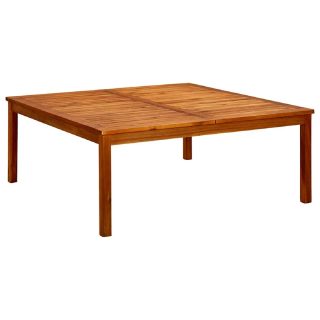 vidaXL Table basse de jardin Bois d'acacia