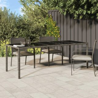 Vidaxl Table de jardin 250x100x75 cm
