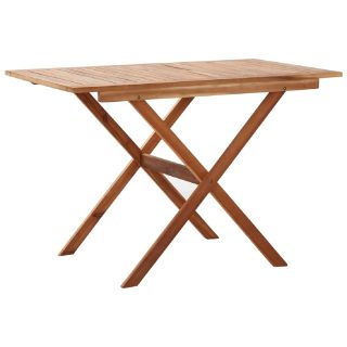 Vidaxl Table de jardin 110x67x74 cm Bois d acacia massif