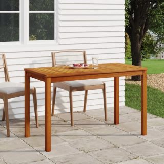 Vidaxl Table de jardin 110x55x67 cm - Bois d'Acacia Solide