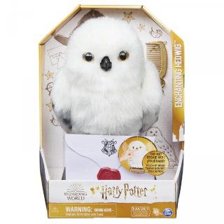Spin Master Peluche Hedwige enchantée Wizarding world