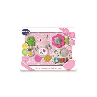 Vtech baby coffret naissance éveil des sens - Rose