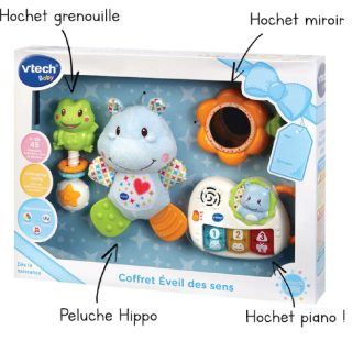 Vtech coffret éveil des sens bébé - Bleu
