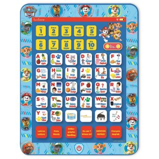 Lexibook PatPatrouille Tablette dapprentissage Anglais/Français Alphabet Lettres Chiffres Mots Epellation Musique
