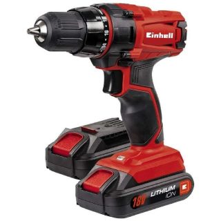 Einhell Perceuse Visseuse à percussion sans fil TE-CD 18/48 Li-i (2x2,0Ah)