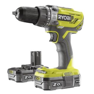Ryobi Perceuse à percussion 18V ONE+ - sans batterie ni chargeur - R18PD3-0