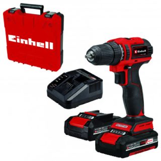 Einhell TE-CD 18/40 Li BL - 2 batteries