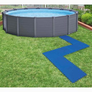 INTEX Bâches de sol pour piscine 8 pcs - Bleu