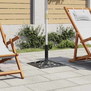 vidaXL Socle de Parasol - Vert
