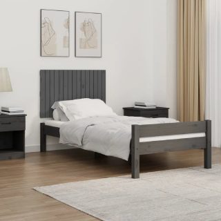 vidaXL Tête de lit murale 95.5x60 gris