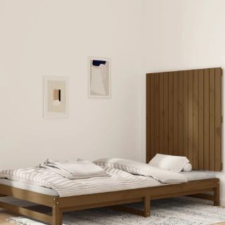 vidaXL Tête de lit murale - Marron miel