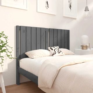 vidaXL Tête de lit 125,5x100 cm - Gris