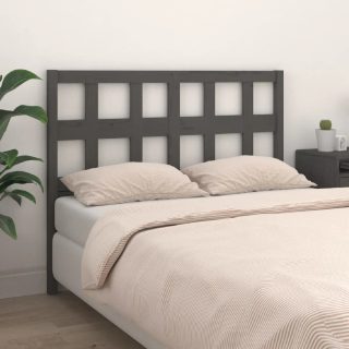 vidaXL Tête de lit - Gris