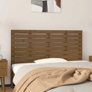 vidaXL Tête de lit murale - Marron miel