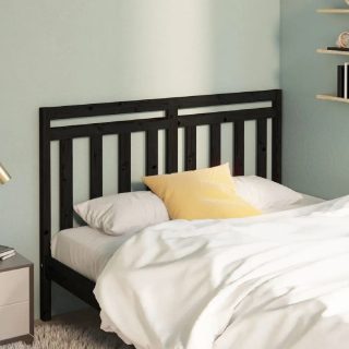 vidaXL Tête de lit - Noir