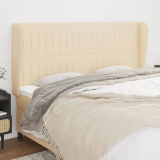 vidaXL Tête de lit avec oreilles - Crème