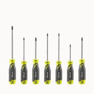 Ryobi Jeu de 7 tournevis magnétiques - RHSDS7PC