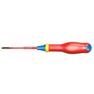 Facom Tournevis mixte Bornéo Protwist - Fente / pozidriv PZ1 - Isolé 1000 V