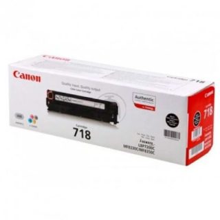 Canon TONER Laser Noir 718BK - 3400 pages
