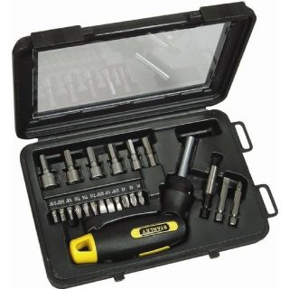 Stanley Tournevis porte-embouts à cliquet - 0-63-022 - C de 25 pièces