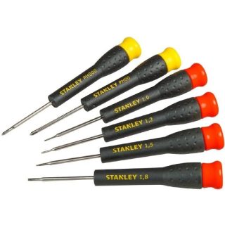 STANLEY Jeu de 6 Micro Tournevis
