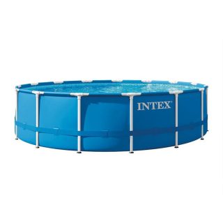 Intex Metal Frame Ronde - Ø 4,57 x 1,22 m