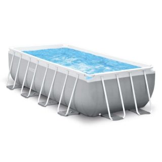 Intex Piscine hors sol rectangulaire Prism Frame 487 68 x 243 84 x 106 68 cm