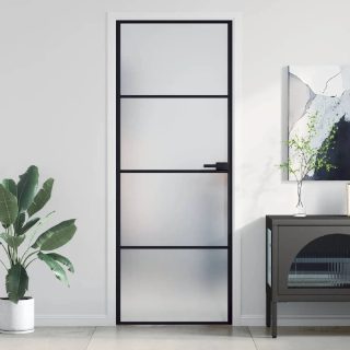 vidaXL Porte intérieure 76x201,5 cm - Noir
