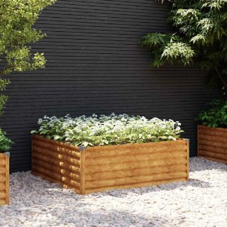 Vidaxl Lit surélevé de jardin 100x100x36 cm