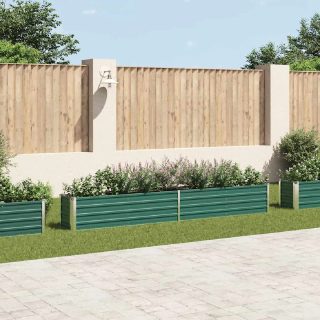 vidaXL Lit surélevé de jardin - Vert 320x40x45 cm