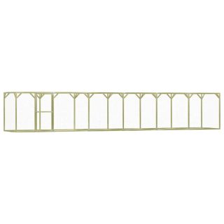 Vidaxl Poulailler 1 5x9x1 5 m Pinède imprégnée