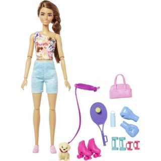 Mattel Barbie coffret bien-être – poupée mannequin