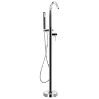 vidaXL Robinet de Baignoire sur Pied - Acier Inoxydable